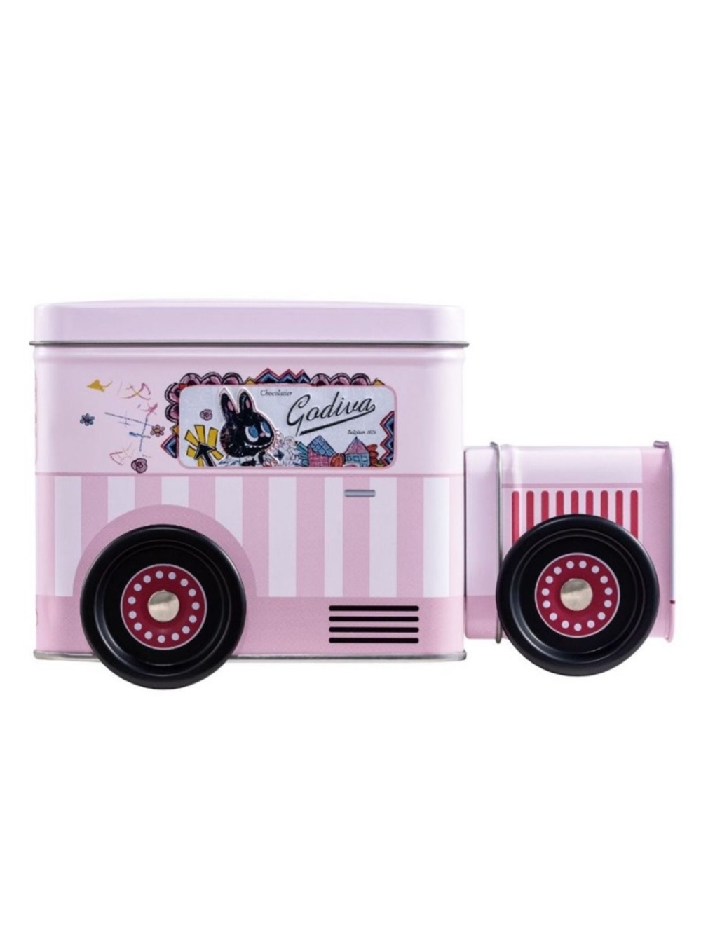 GODIVA X LABUBU Chocolate Van Tin Empty